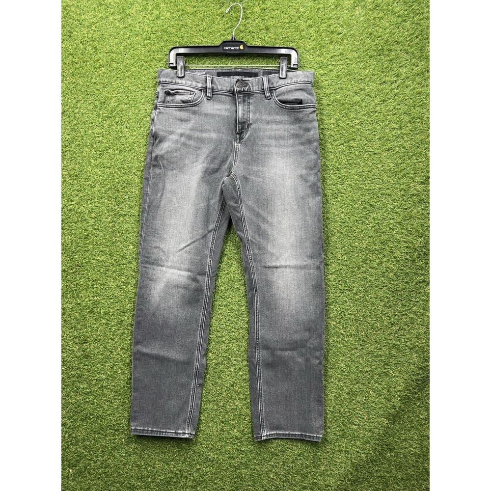 Banana Republic Traveler Jeans Mens 33x32 Slim Fit Black Athletic Fit Stretch